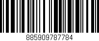 Código de barras (EAN, GTIN, SKU, ISBN): '885909787784'