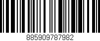 Código de barras (EAN, GTIN, SKU, ISBN): '885909787982'