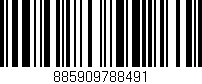Código de barras (EAN, GTIN, SKU, ISBN): '885909788491'