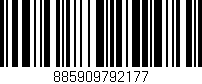 Código de barras (EAN, GTIN, SKU, ISBN): '885909792177'
