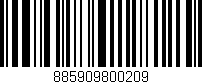 Código de barras (EAN, GTIN, SKU, ISBN): '885909800209'