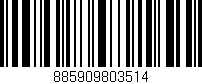 Código de barras (EAN, GTIN, SKU, ISBN): '885909803514'