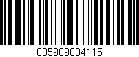 Código de barras (EAN, GTIN, SKU, ISBN): '885909804115'