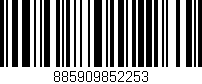 Código de barras (EAN, GTIN, SKU, ISBN): '885909852253'
