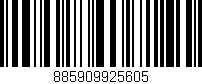 Código de barras (EAN, GTIN, SKU, ISBN): '885909925605'