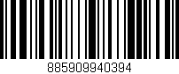 Código de barras (EAN, GTIN, SKU, ISBN): '885909940394'