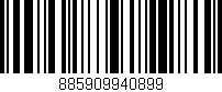 Código de barras (EAN, GTIN, SKU, ISBN): '885909940899'