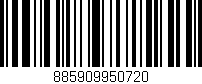 Código de barras (EAN, GTIN, SKU, ISBN): '885909950720'