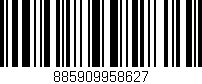 Código de barras (EAN, GTIN, SKU, ISBN): '885909958627'