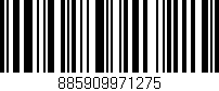 Código de barras (EAN, GTIN, SKU, ISBN): '885909971275'