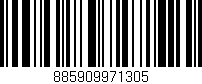 Código de barras (EAN, GTIN, SKU, ISBN): '885909971305'