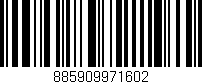 Código de barras (EAN, GTIN, SKU, ISBN): '885909971602'