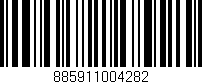 Código de barras (EAN, GTIN, SKU, ISBN): '885911004282'