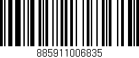 Código de barras (EAN, GTIN, SKU, ISBN): '885911006835'