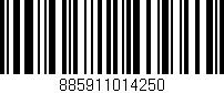 Código de barras (EAN, GTIN, SKU, ISBN): '885911014250'