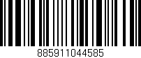 Código de barras (EAN, GTIN, SKU, ISBN): '885911044585'