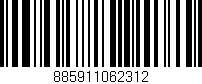 Código de barras (EAN, GTIN, SKU, ISBN): '885911062312'