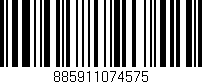 Código de barras (EAN, GTIN, SKU, ISBN): '885911074575'
