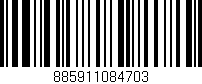 Código de barras (EAN, GTIN, SKU, ISBN): '885911084703'