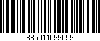 Código de barras (EAN, GTIN, SKU, ISBN): '885911099059'