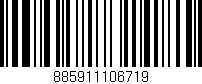 Código de barras (EAN, GTIN, SKU, ISBN): '885911106719'