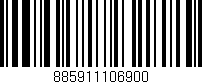 Código de barras (EAN, GTIN, SKU, ISBN): '885911106900'