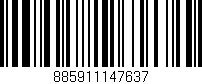 Código de barras (EAN, GTIN, SKU, ISBN): '885911147637'