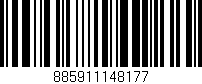 Código de barras (EAN, GTIN, SKU, ISBN): '885911148177'