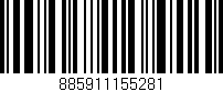 Código de barras (EAN, GTIN, SKU, ISBN): '885911155281'