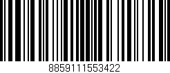 Código de barras (EAN, GTIN, SKU, ISBN): '8859111553422'