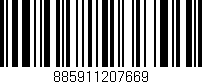 Código de barras (EAN, GTIN, SKU, ISBN): '885911207669'