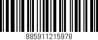Código de barras (EAN, GTIN, SKU, ISBN): '885911215978'