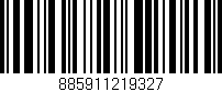 Código de barras (EAN, GTIN, SKU, ISBN): '885911219327'
