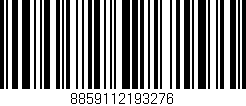 Código de barras (EAN, GTIN, SKU, ISBN): '8859112193276'