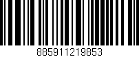 Código de barras (EAN, GTIN, SKU, ISBN): '885911219853'
