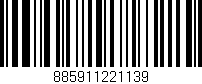 Código de barras (EAN, GTIN, SKU, ISBN): '885911221139'