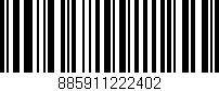 Código de barras (EAN, GTIN, SKU, ISBN): '885911222402'