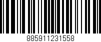 Código de barras (EAN, GTIN, SKU, ISBN): '885911231558'