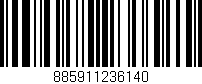 Código de barras (EAN, GTIN, SKU, ISBN): '885911236140'
