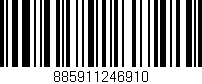 Código de barras (EAN, GTIN, SKU, ISBN): '885911246910'