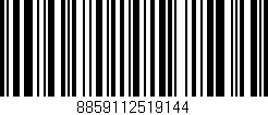 Código de barras (EAN, GTIN, SKU, ISBN): '8859112519144'