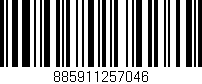 Código de barras (EAN, GTIN, SKU, ISBN): '885911257046'