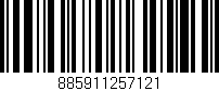 Código de barras (EAN, GTIN, SKU, ISBN): '885911257121'