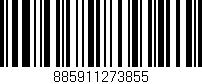 Código de barras (EAN, GTIN, SKU, ISBN): '885911273855'