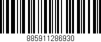 Código de barras (EAN, GTIN, SKU, ISBN): '885911286930'