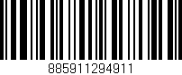 Código de barras (EAN, GTIN, SKU, ISBN): '885911294911'