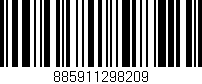 Código de barras (EAN, GTIN, SKU, ISBN): '885911298209'