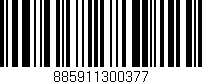 Código de barras (EAN, GTIN, SKU, ISBN): '885911300377'