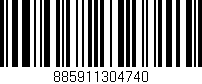 Código de barras (EAN, GTIN, SKU, ISBN): '885911304740'