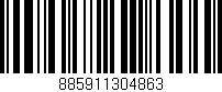 Código de barras (EAN, GTIN, SKU, ISBN): '885911304863'
